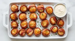 Air Fryer Bacon Wrapped Scallops Recipe