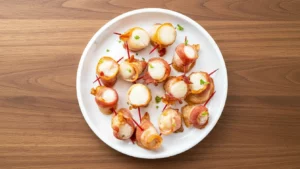 Air Fryer Bacon Wrapped Scallops Recipe