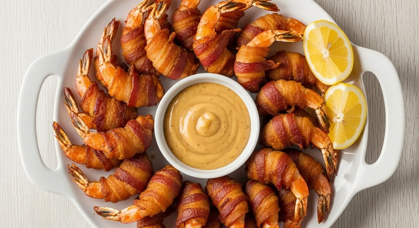 Air Fryer Bacon Wrapped Shrimp Recipe