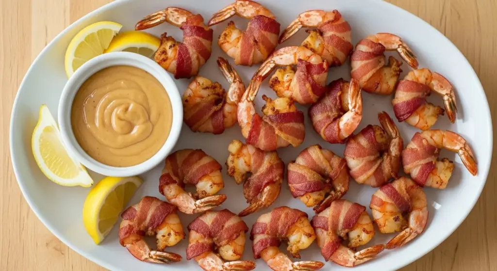 Air Fryer Bacon Wrapped Shrimp Recipe