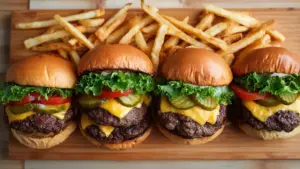 Air Fryer Beef Patties Recipe
