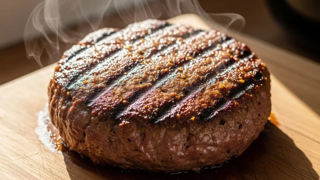 Air Fryer Beef Patties Recipe