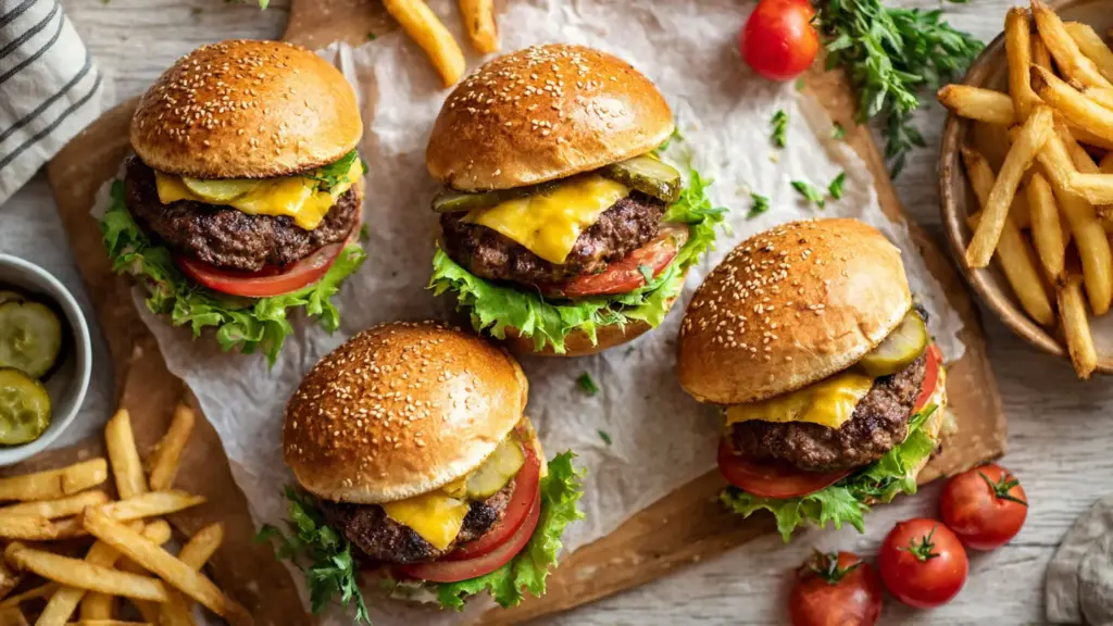 Air Fryer Beef Patties Recipe
