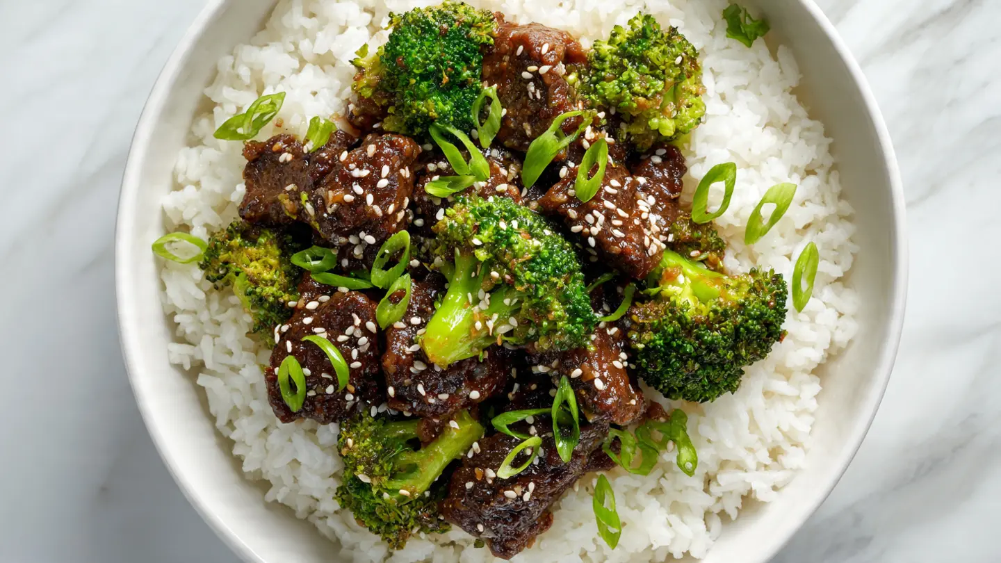 Air Fryer Beef and Broccoli Recipe