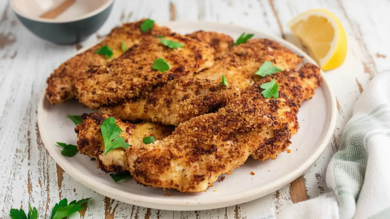 Air Fryer Chicken Cutlets Recipe