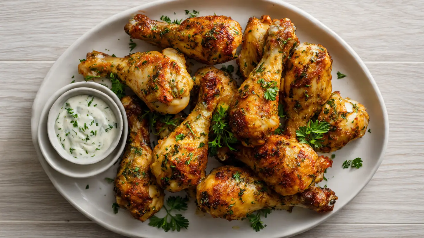 Air Fryer Chicken Drumsticks Recipe