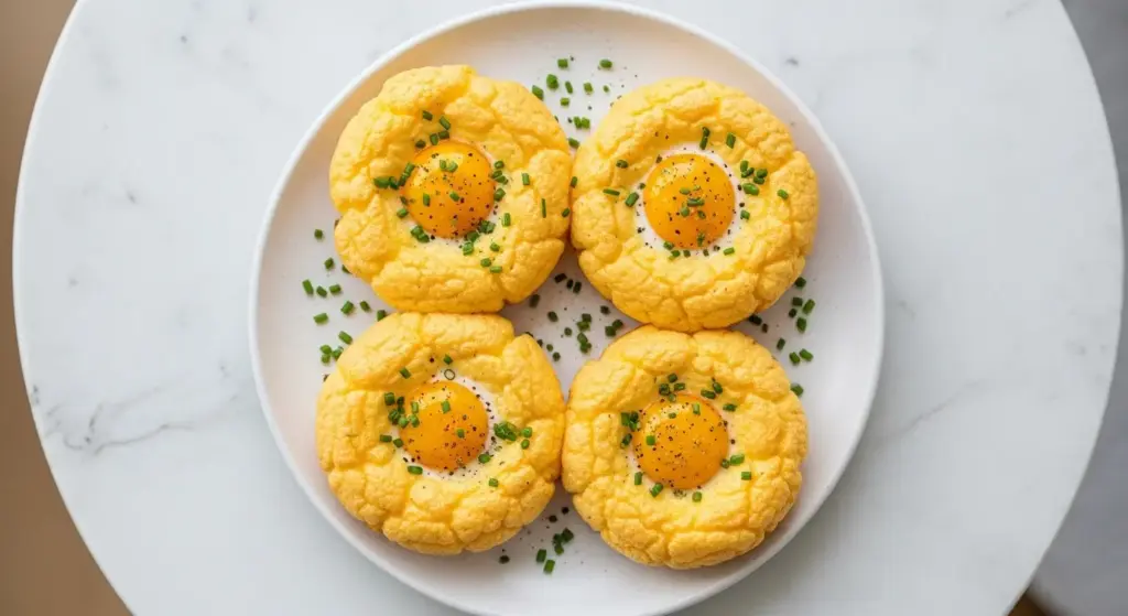 Air Fryer Cloud Eggs Recipe