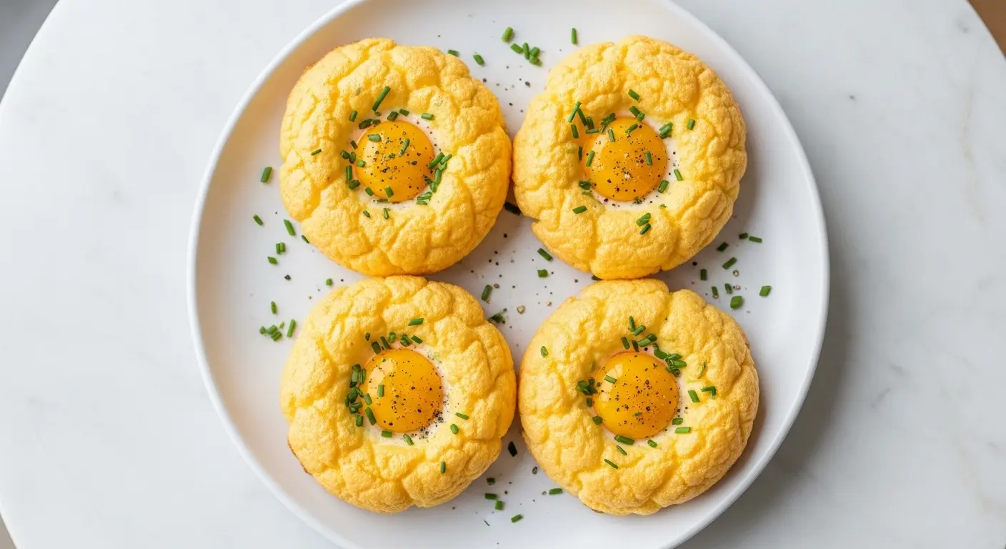 Air Fryer Cloud Eggs Recipe