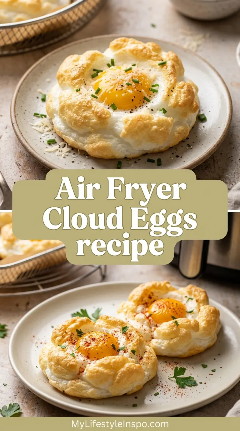 Air Fryer Cloud Eggs Recipe