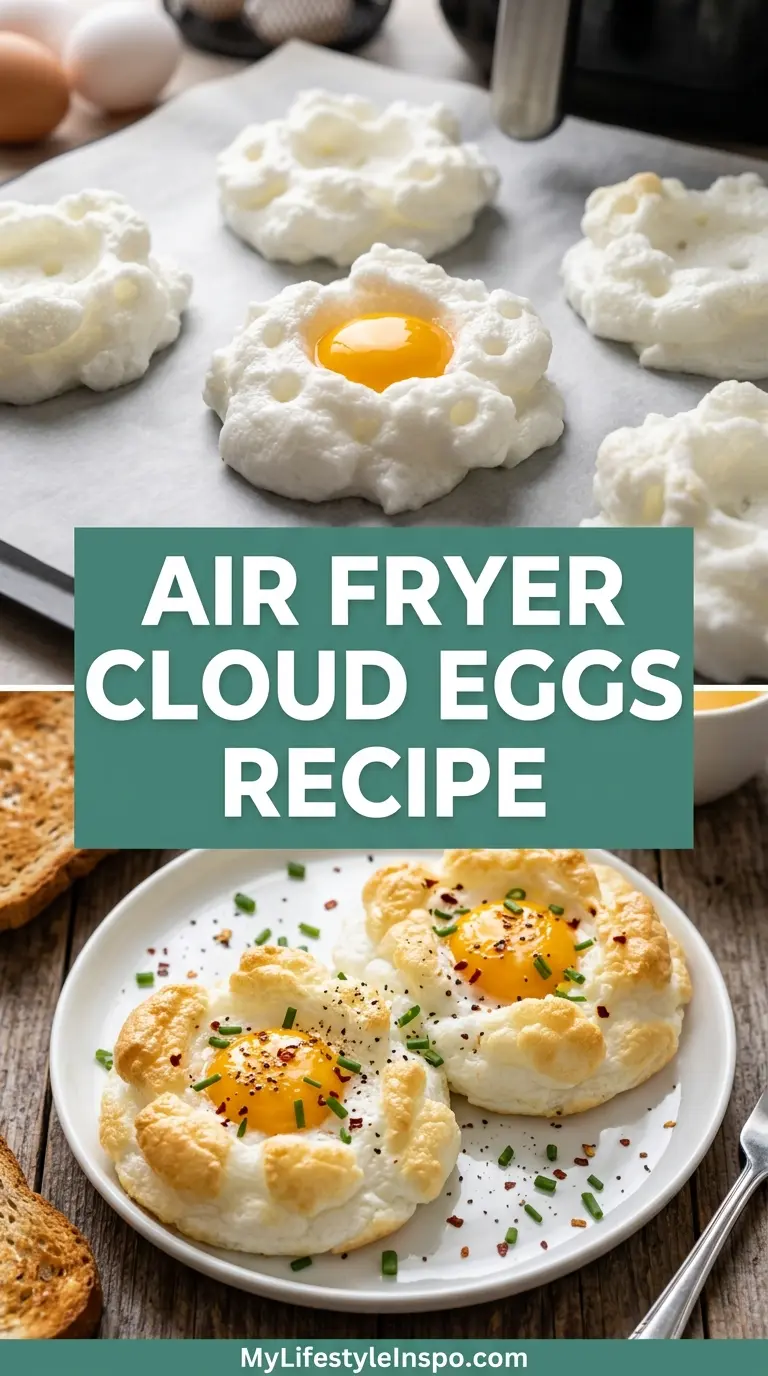 Air Fryer Cloud Eggs Recipe