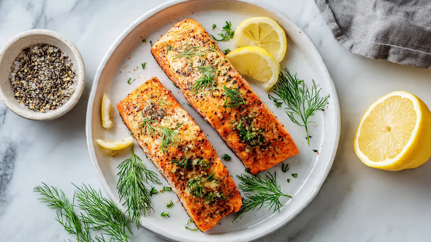 Air Fryer Frozen Salmon Recipe