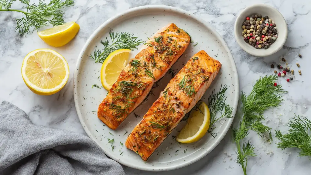 Air Fryer Frozen Salmon Recipe