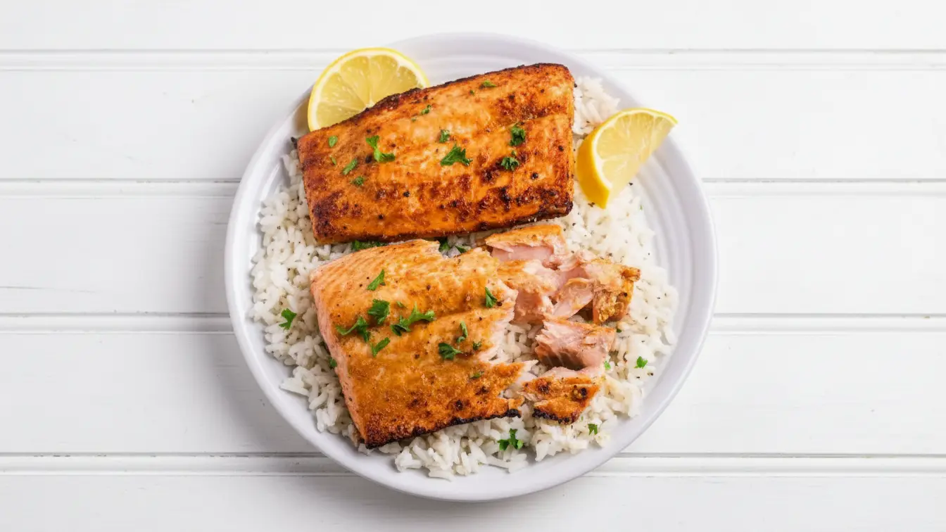 Air Fryer Frozen Salmon Recipe