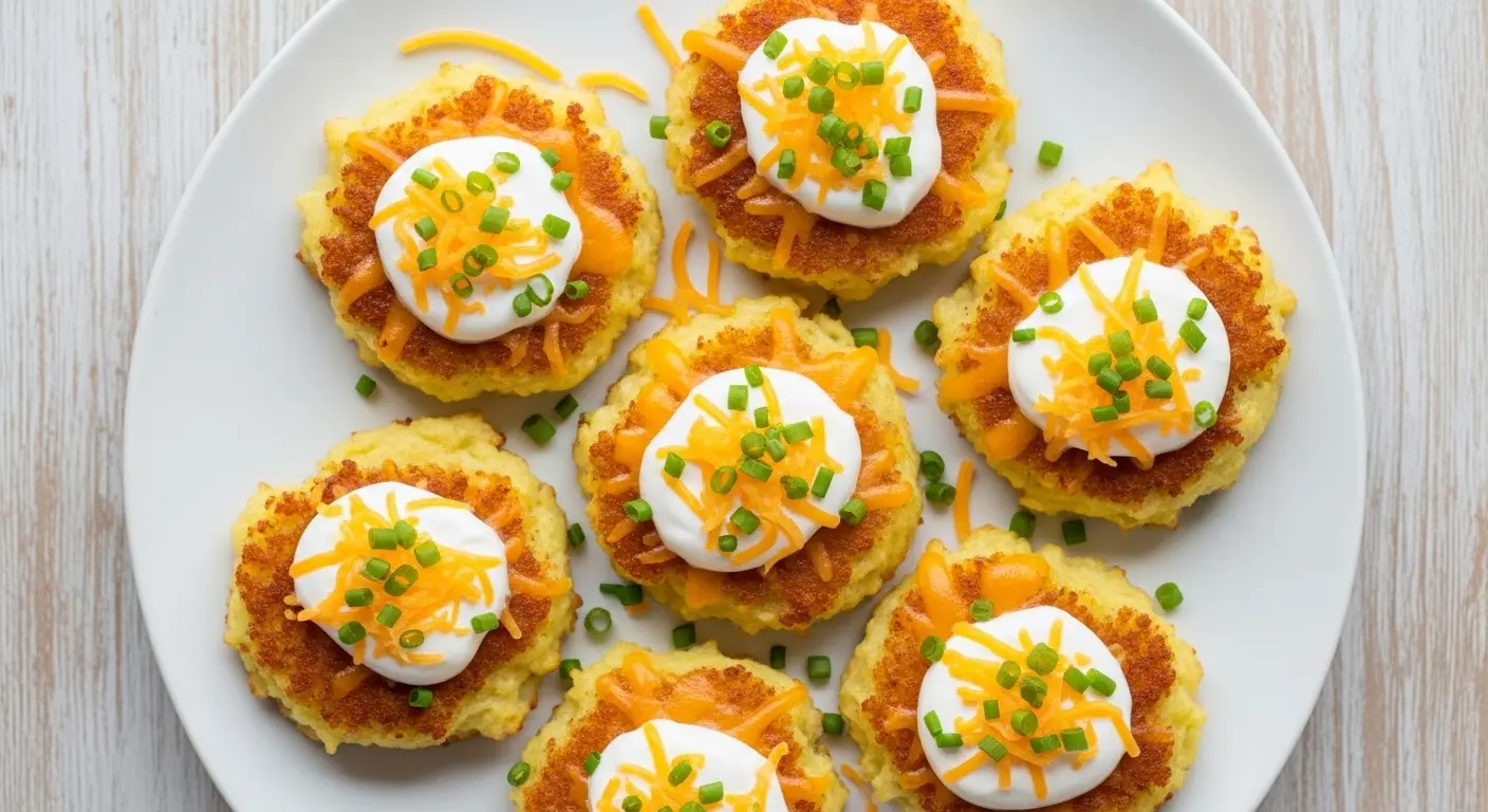 Air Fryer Mashed Potato Cakes Recipe