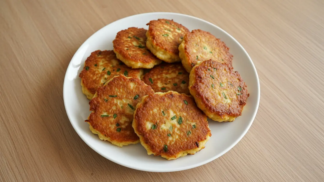 Air Fryer Mashed Potato Cakes Recipe