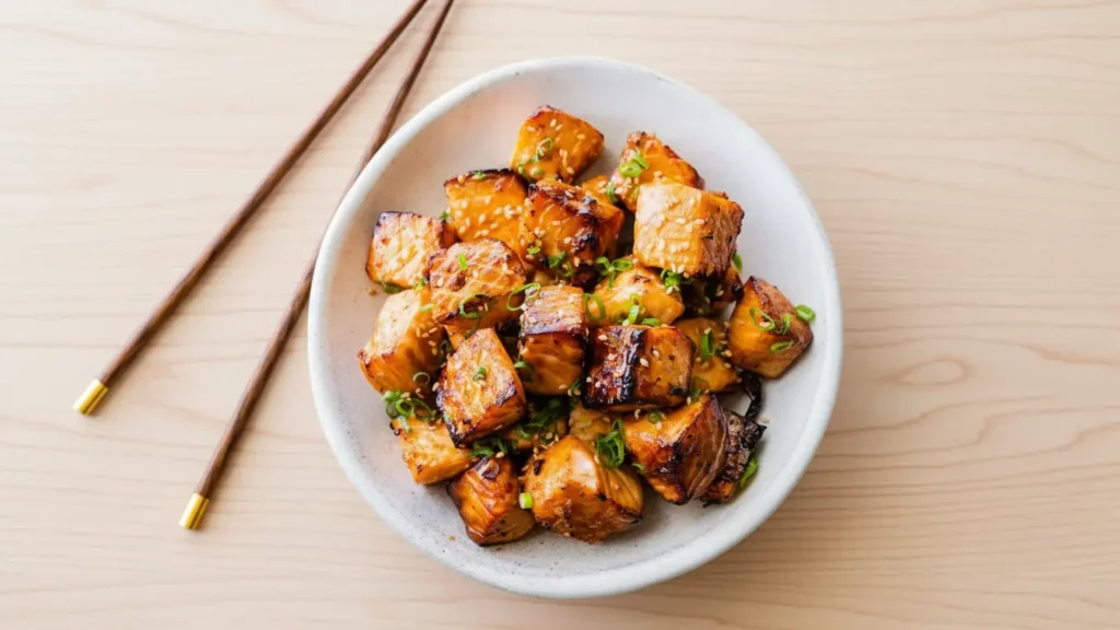 Air Fryer Salmon Bites Recipe