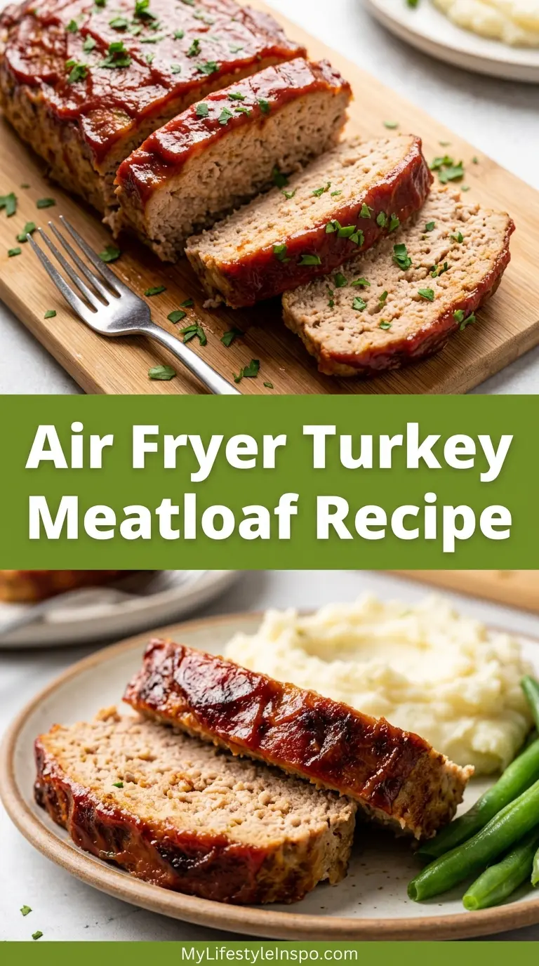 Air Fryer Turkey Meatloaf Recipe