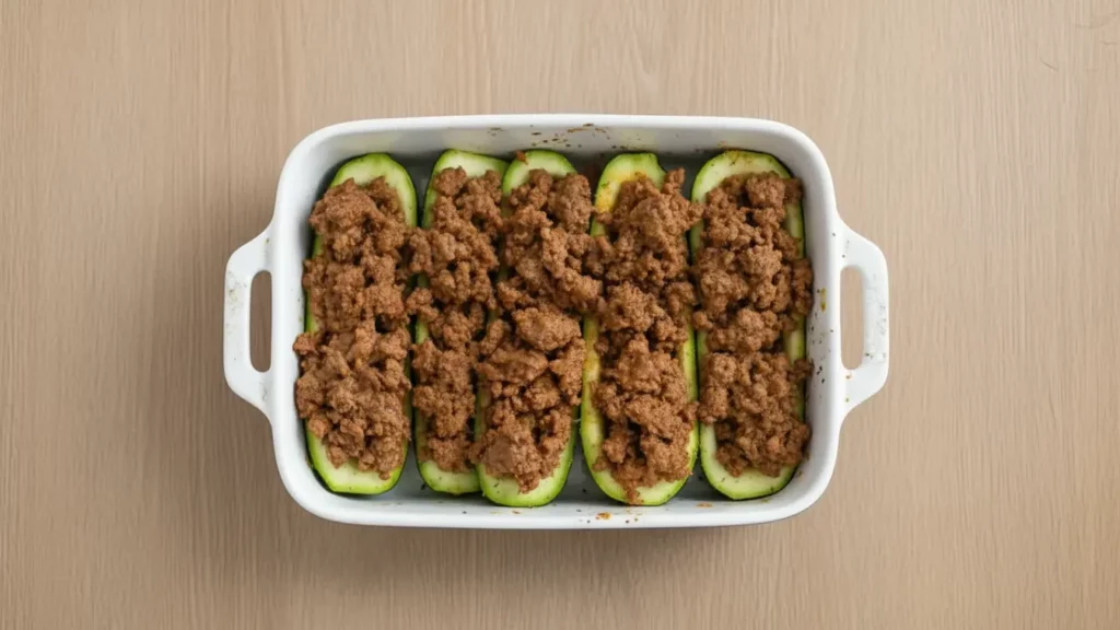 Air Fryer Zucchini Boats Recipe