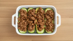 Air Fryer Zucchini Boats Recipe