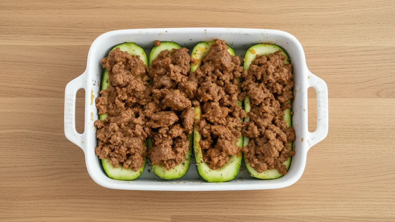 Air Fryer Zucchini Boats Recipe