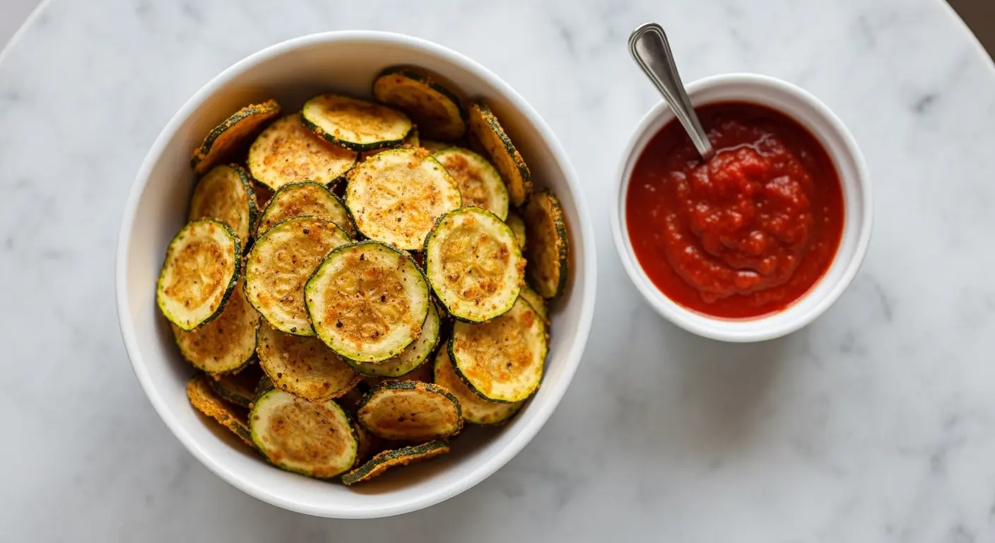 Air Fryer Zucchini Chips Recipe