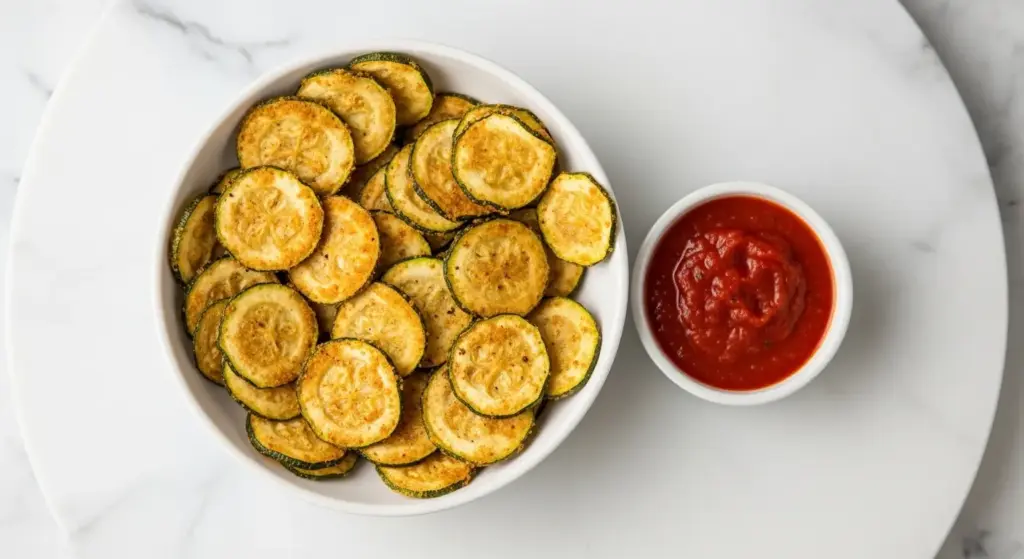 Air Fryer Zucchini Chips Recipe