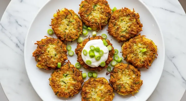 Air Fryer Zucchini Fritters Recipe