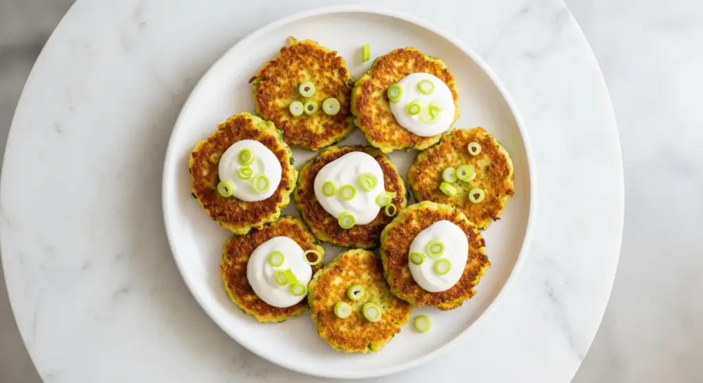 Air Fryer Zucchini Fritters Recipe