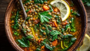 Mediterranean Lentil Soup Recipe