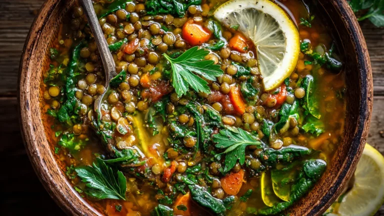 Mediterranean Lentil Soup Recipe
