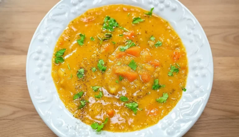 Red Lentil Soup Recipe