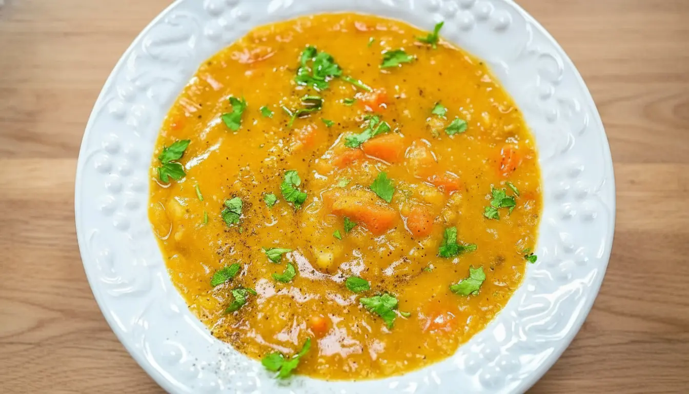 Red Lentil Soup Recipe