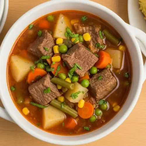Vegetable Beef Soup Recipe