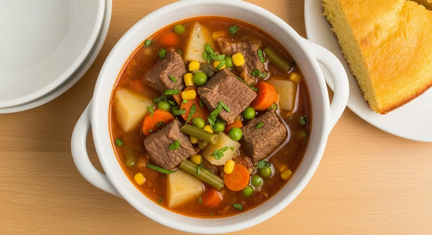 Vegetable Beef Soup Recipe