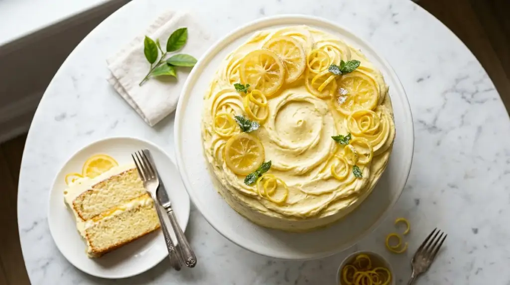 Lemon Chiffon Cake Recipe