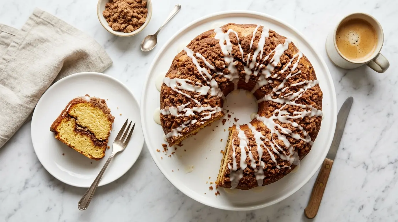 Sour Cream Coffee Cake Recipe