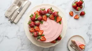 Strawberry Cake Recipe