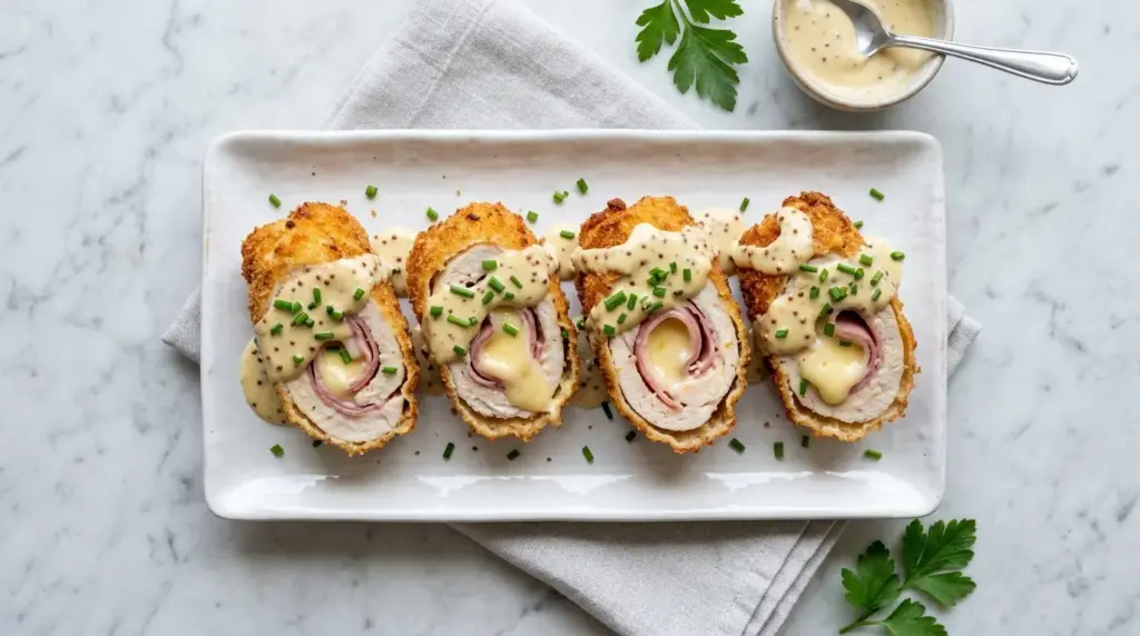 Air Fryer Chicken Cordon Bleu Recipe