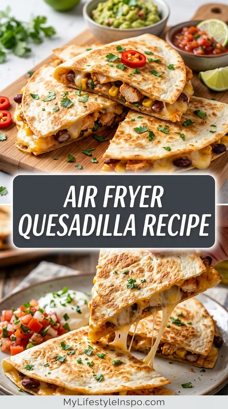 Air Fryer Quesadilla Recipe