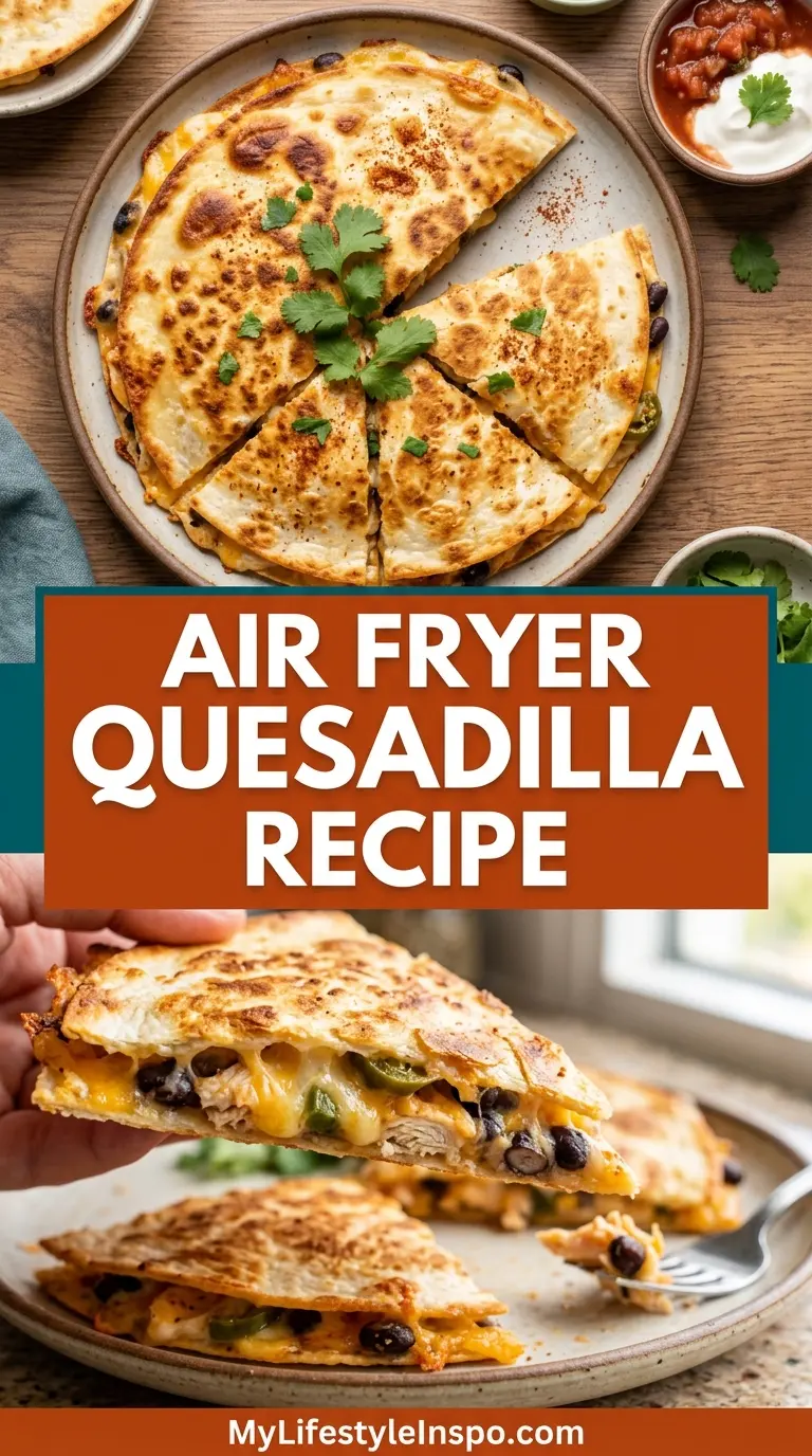 Air Fryer Quesadilla Recipe
