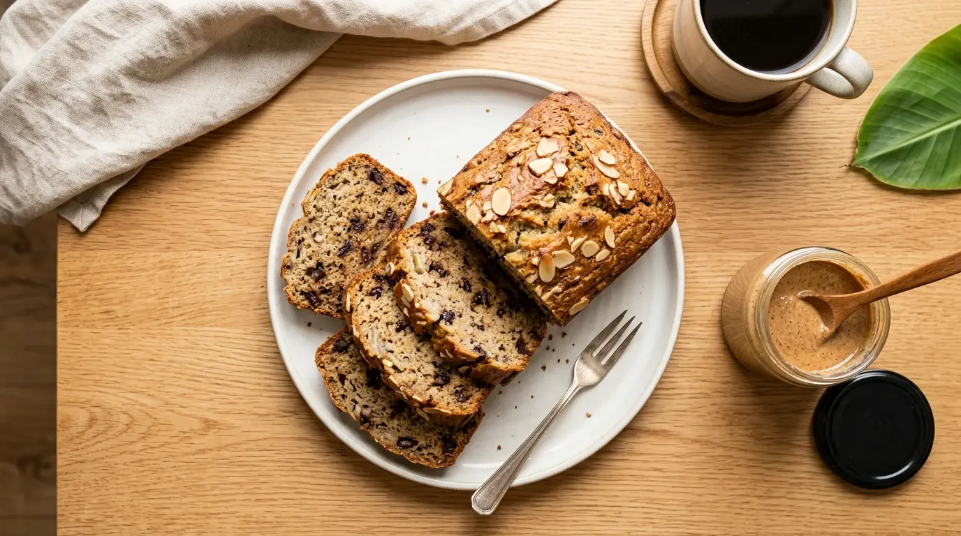 Almond Flour Banana Bread Recipe