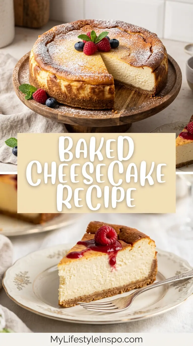 Baked Cheesecake Recipe