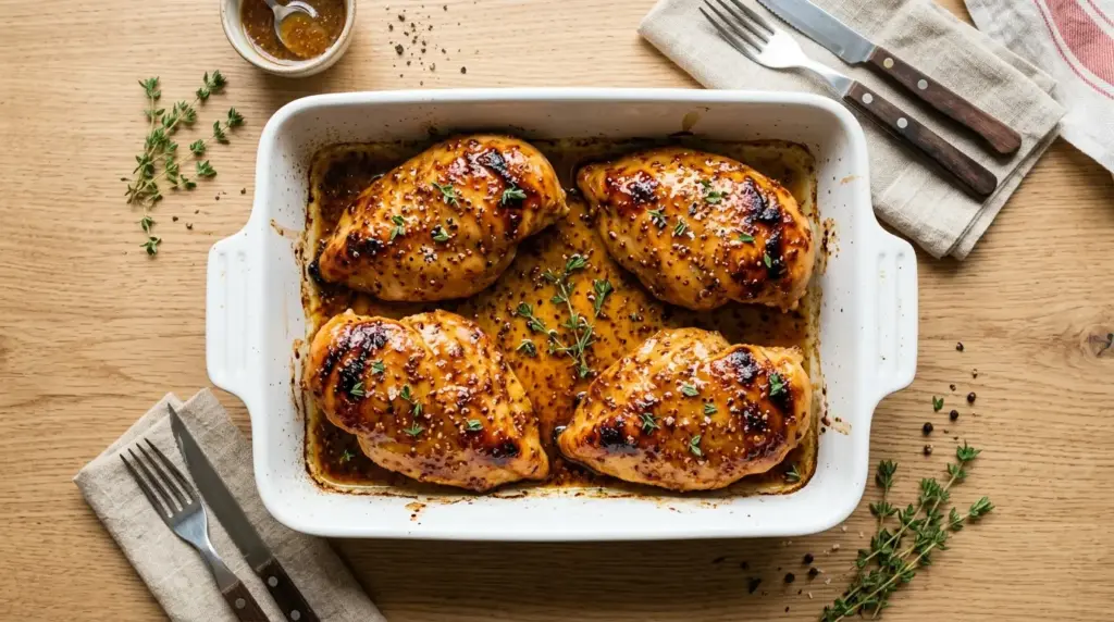 Baked Honey Mustard Chicken Recipe