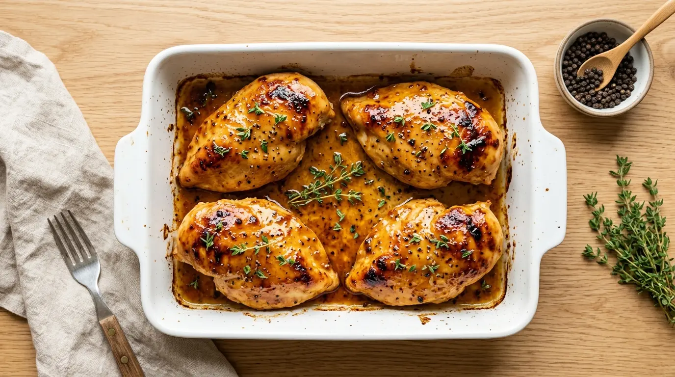 Baked Honey Mustard Chicken Recipe