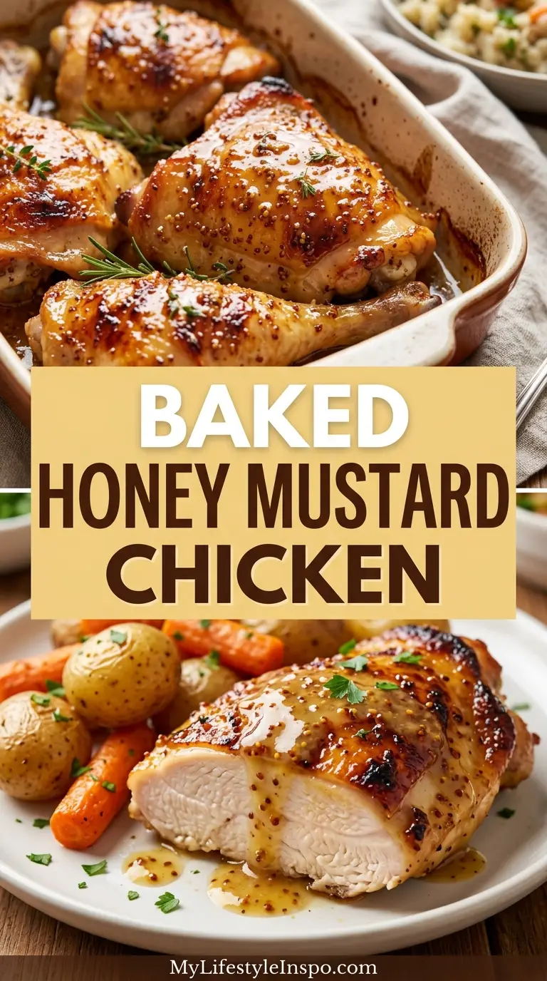 Baked Honey Mustard Chicken Recipe