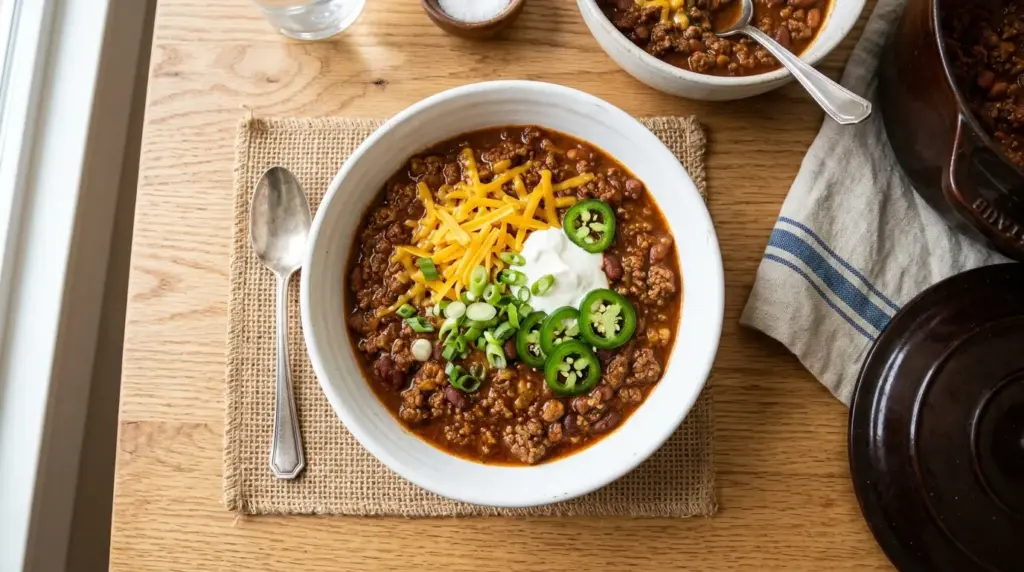 Beef Chili Recipe