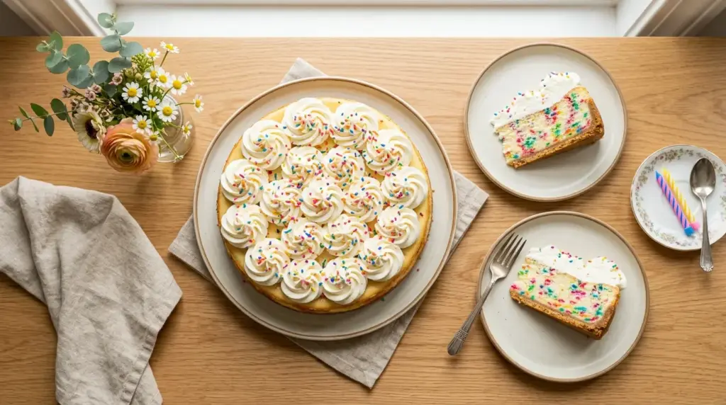 Birthday Cheesecake Recipe