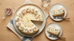 Birthday Cheesecake Recipe