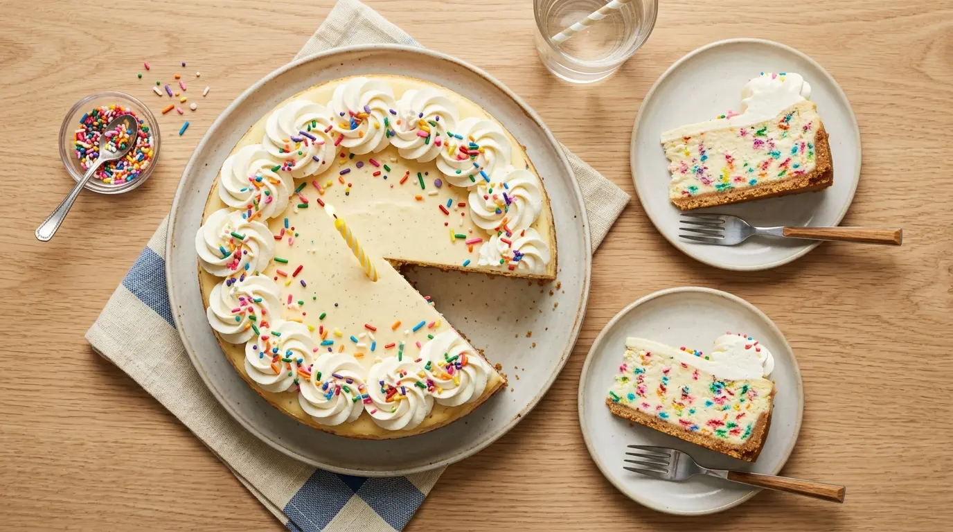 Birthday Cheesecake Recipe