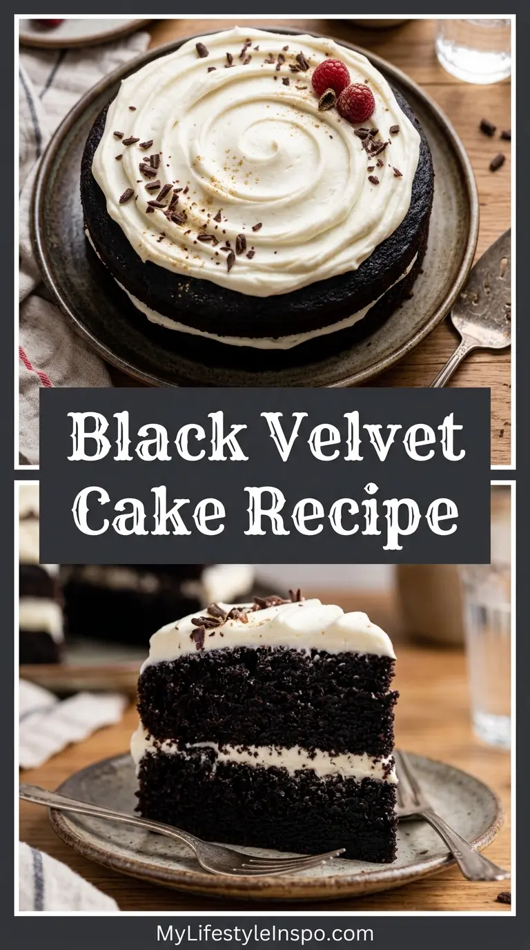 Black Velvet Cake Recipe